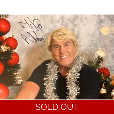 HAND SIGNED MIKE PHOTO CHRISTMAS 2023